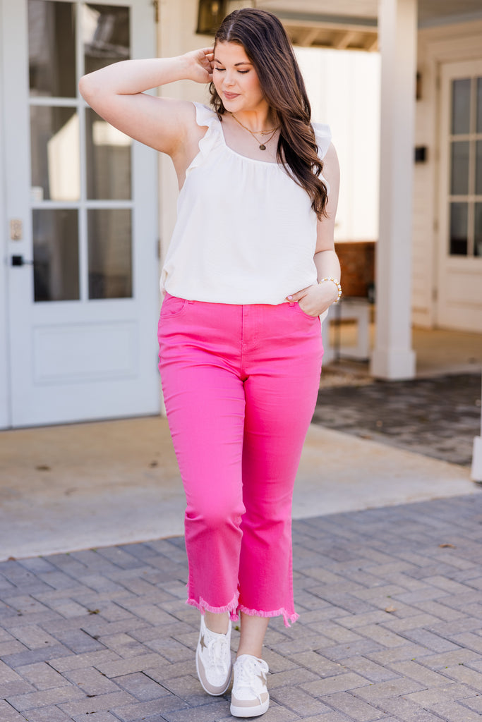 1822 Denim: Leaving My Mark Jeans, Pink Fade – Chic Soul