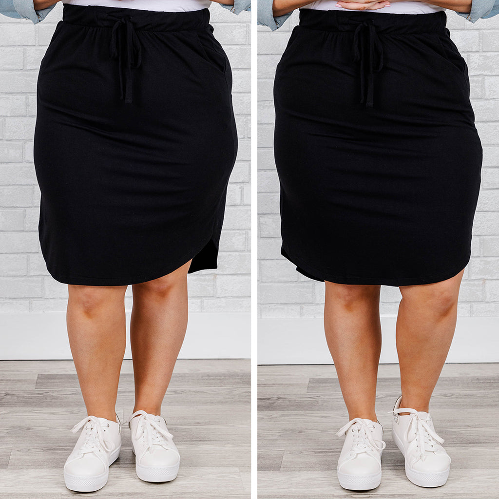 Feel Good Skirt - Black