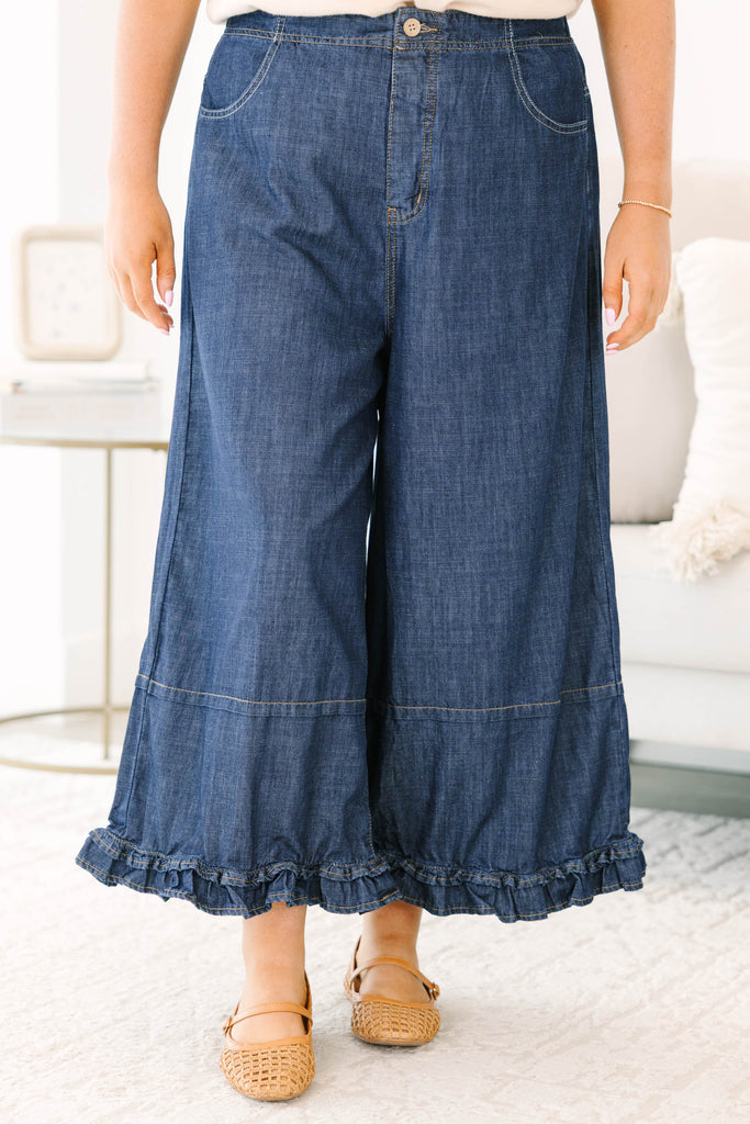 A True Masterpiece Pants, Dark Denim – Chic Soul