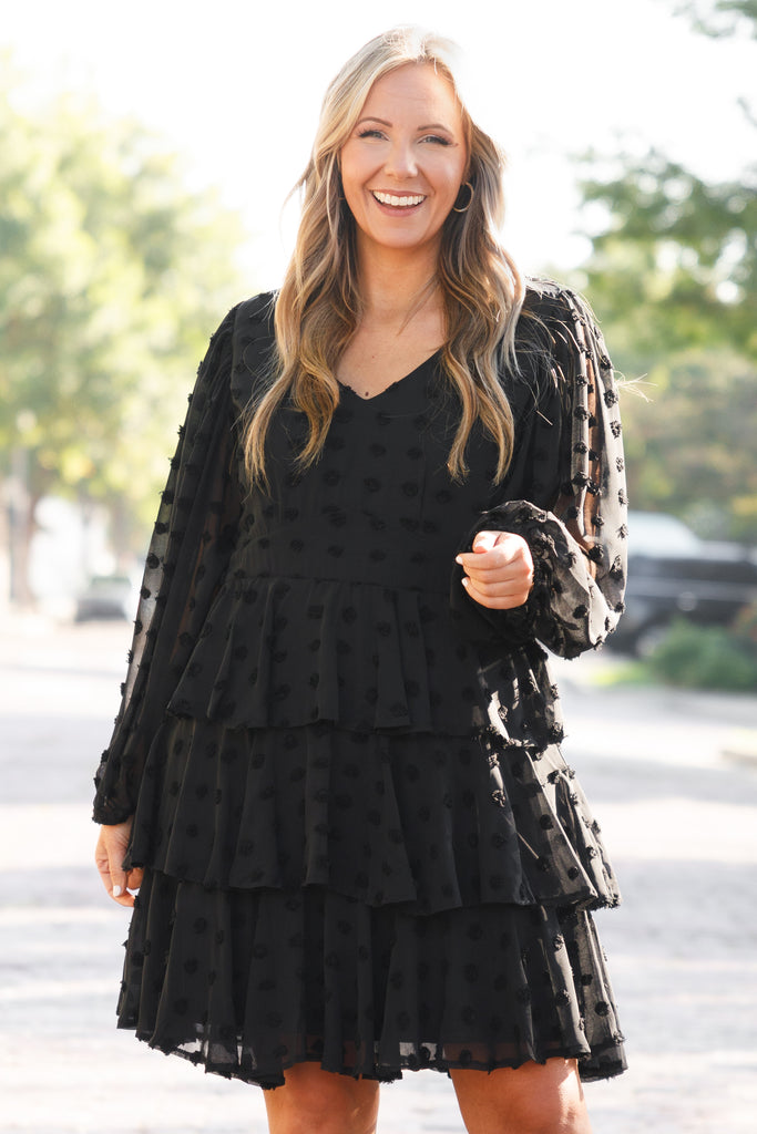 Here For Tomorrow Dress, Black – Chic Soul
