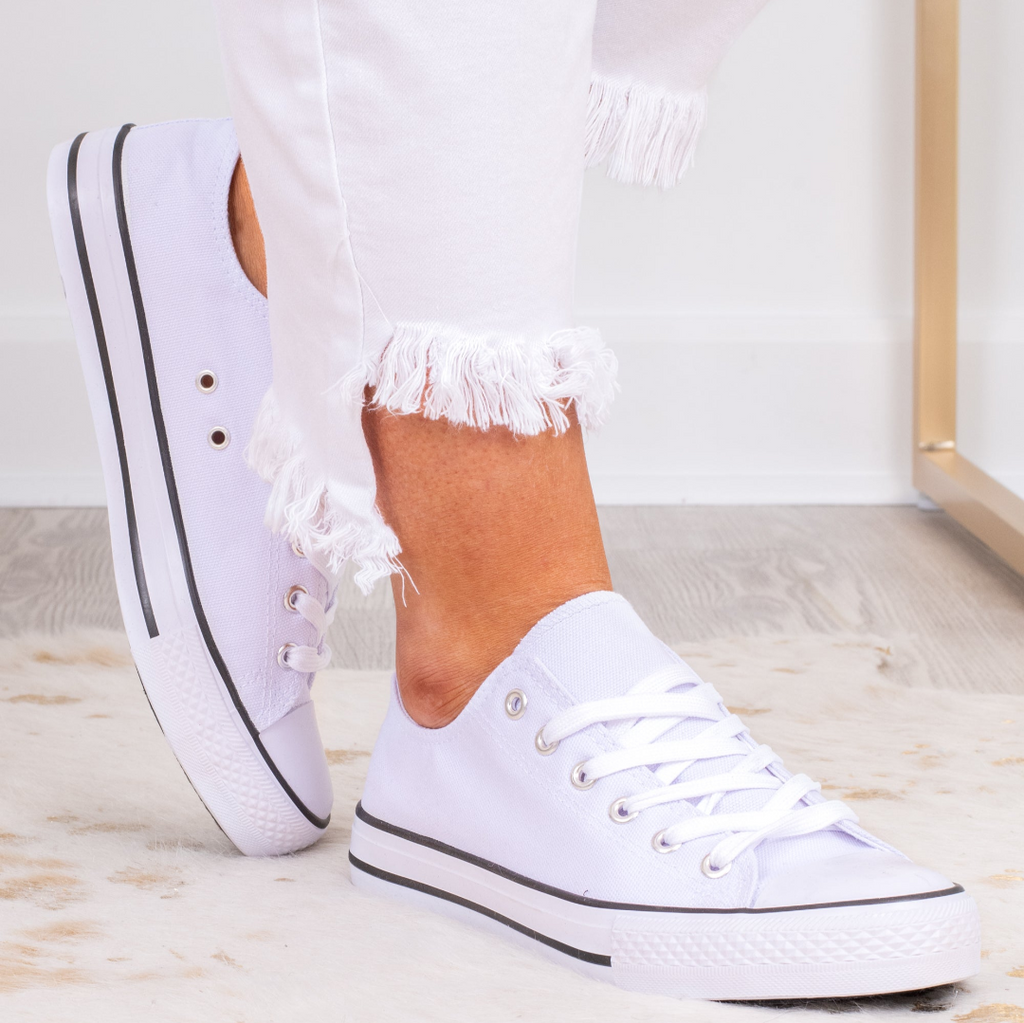 sneakers with air on the side