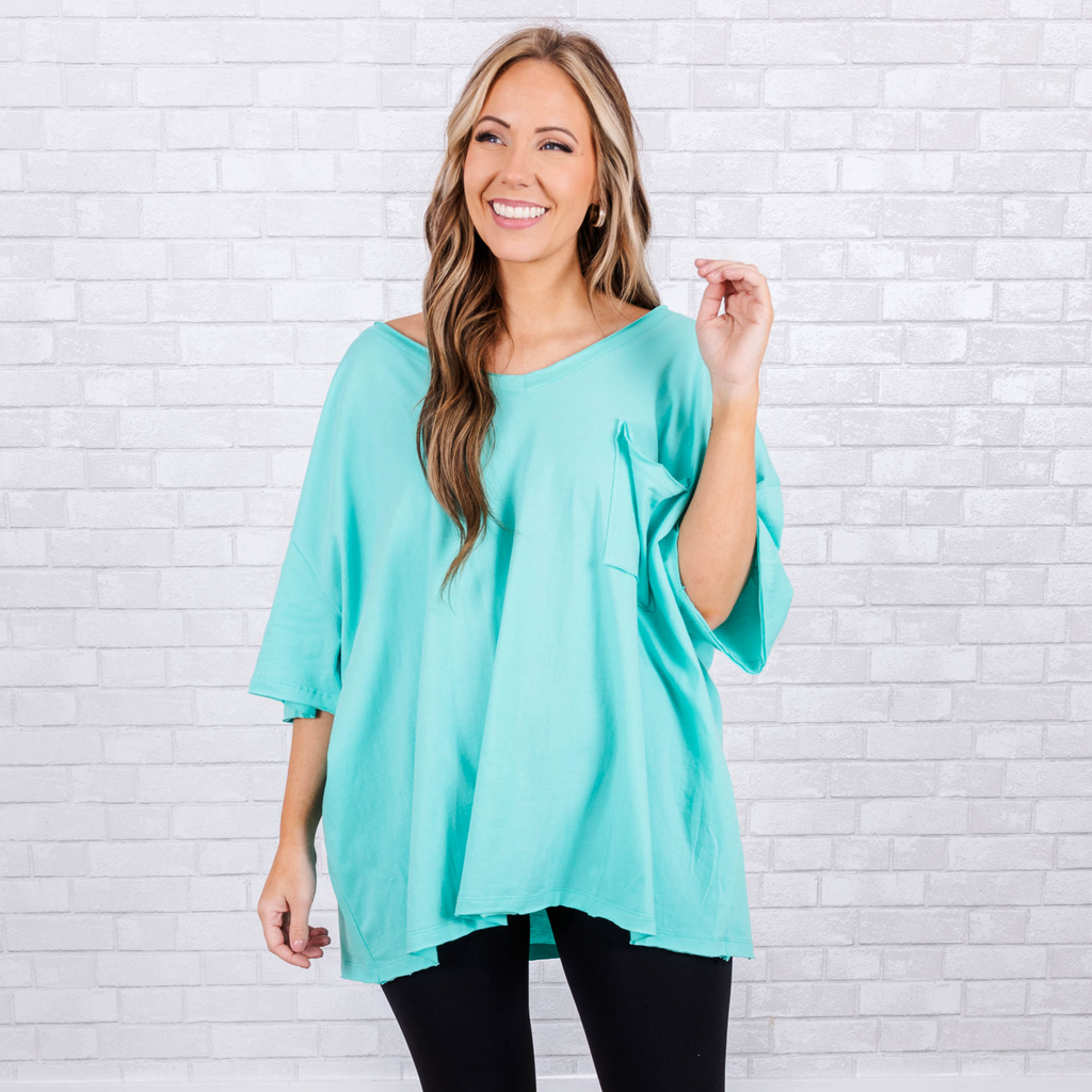 Dancing In The Mirror Top, Mint Chic Soul