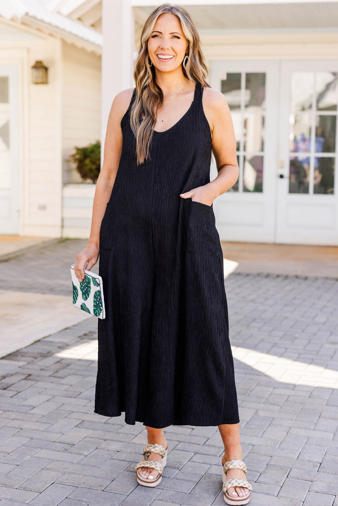 chinese dress ladies Women's Give Me Your Time Jumpsuit, Black