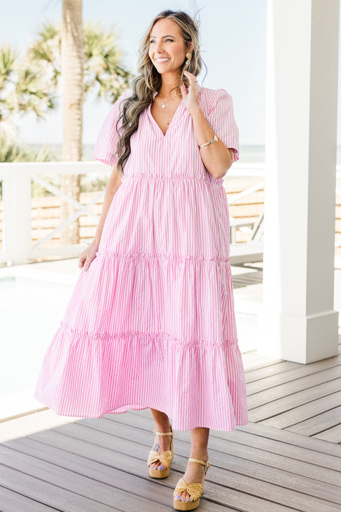 Women's Straight Shot Dress, Pink