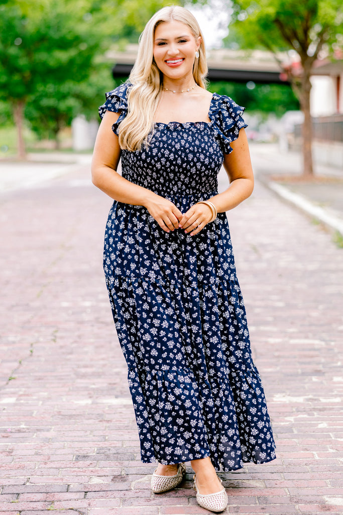 Women's The Wildflower's Song Maxi Dress, Blue