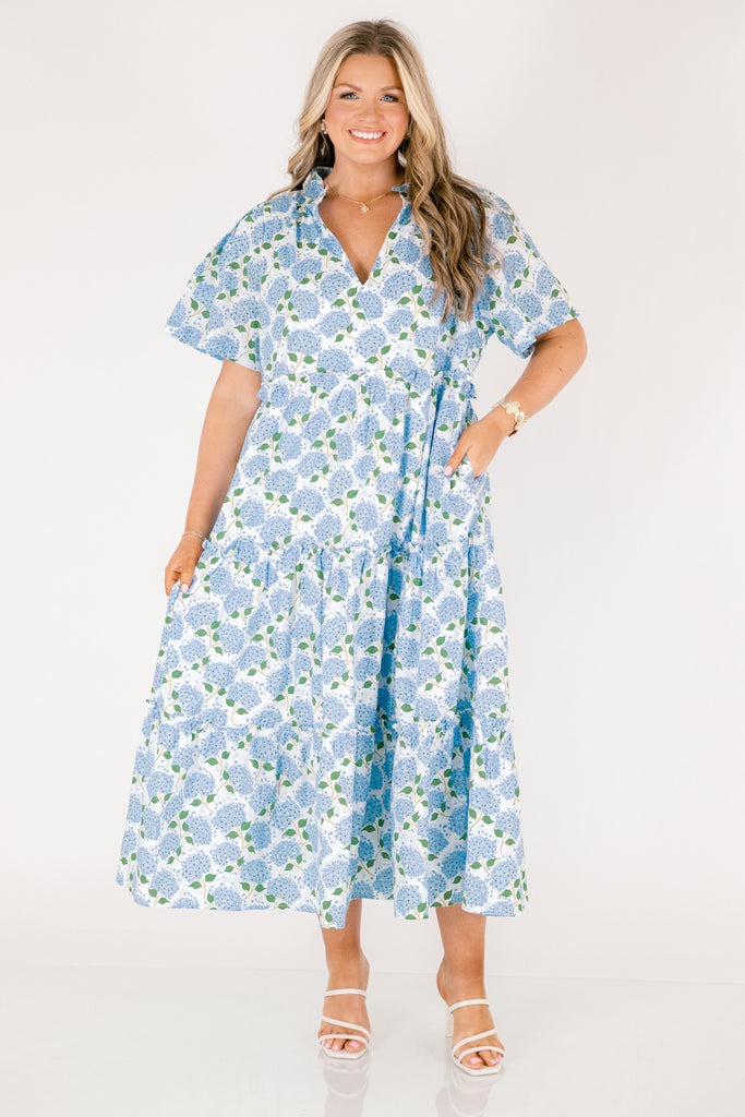Women's Straight Shot Dress, Blue