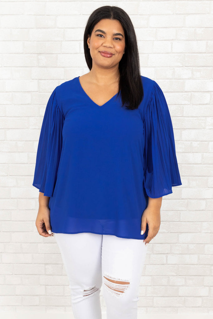 Authentic Feelings Top, Royal Chic Soul