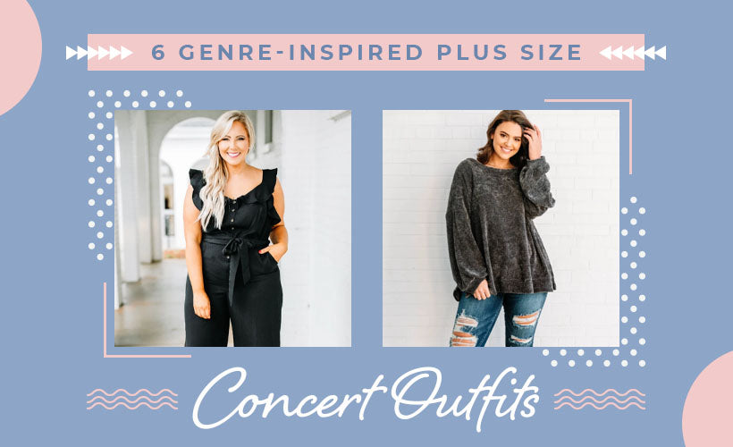 6 Genre-Inspired Plus Size Concert Outfits