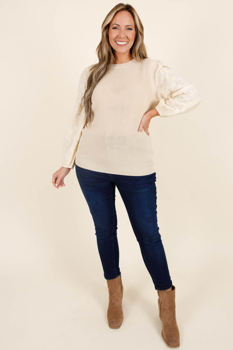 A Dream Is A Wish Top, Cream – Chic Soul