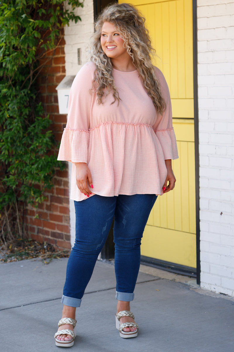 A Kiss For The Road Top, Apricot – Chic Soul
