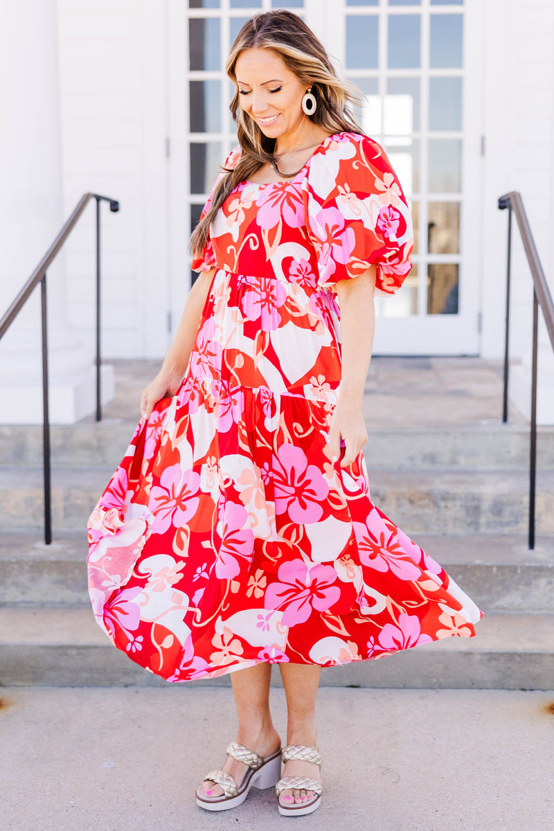 pink and red combo dresses Pink & Red Dresses for Summer