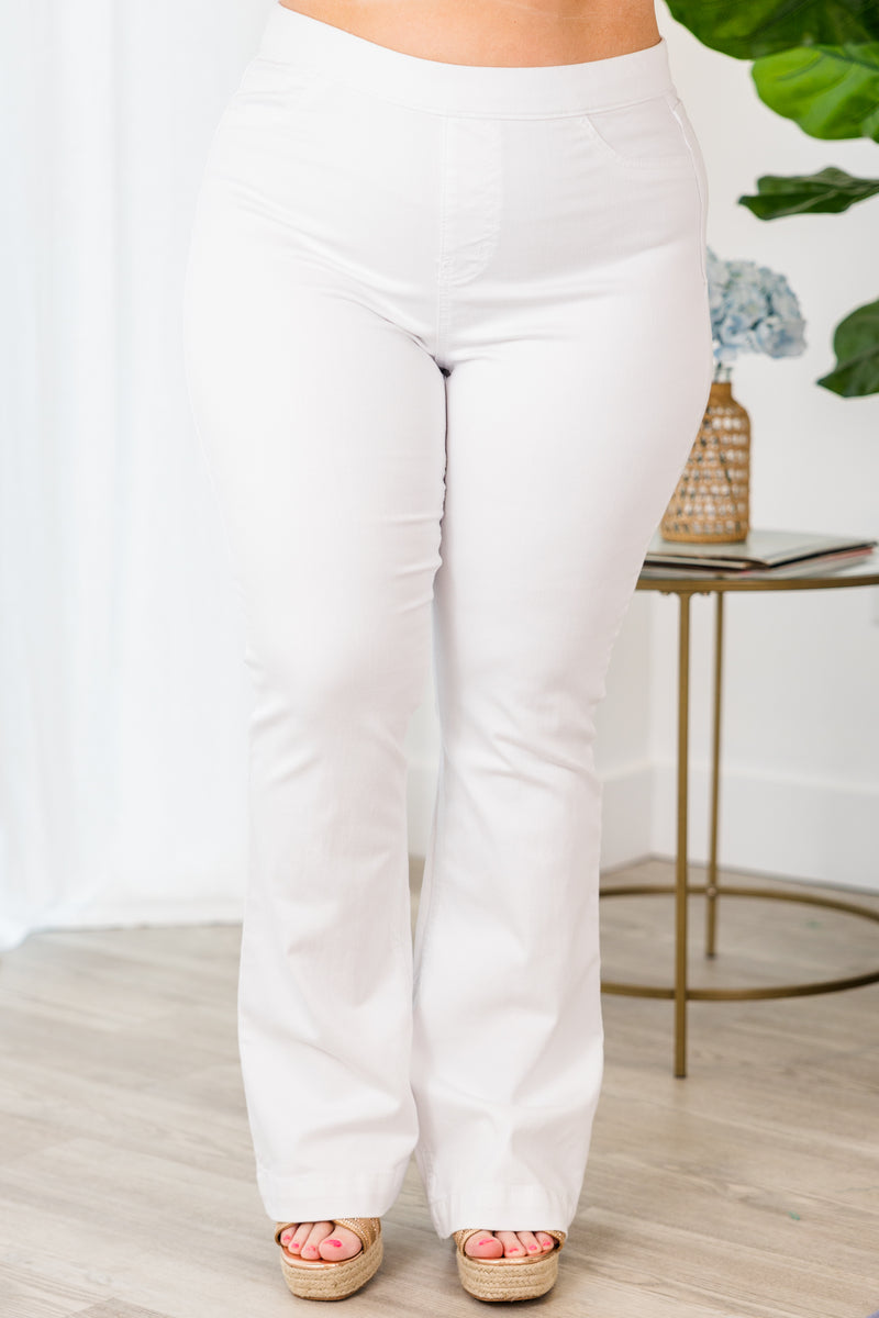 A Walk To Remember Jeggings, White – Chic Soul