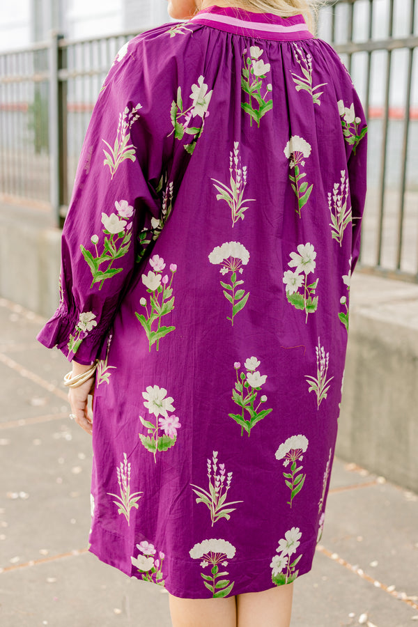 All To Yourself Dress, Plum