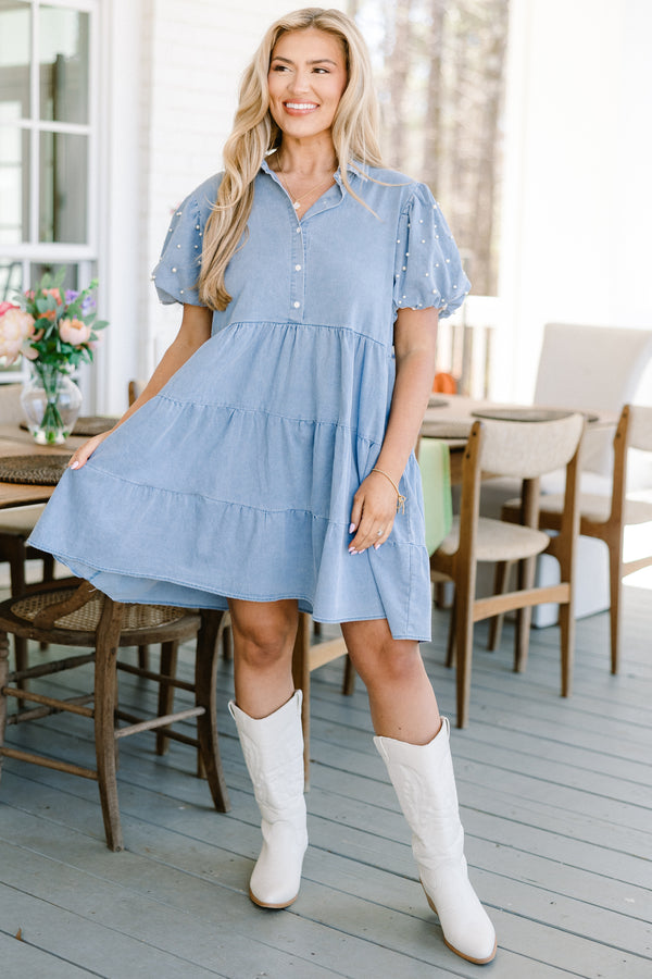 Always Meant To Be Dress, Denim Chic Soul Always Meant To Be Dress, Denim Chic Soul