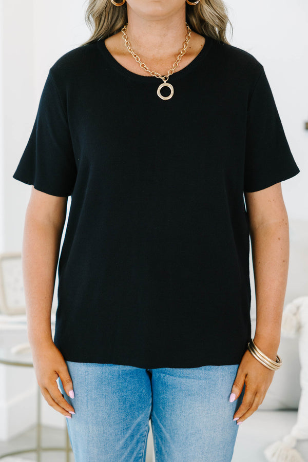 Always Yours Sweater, Black