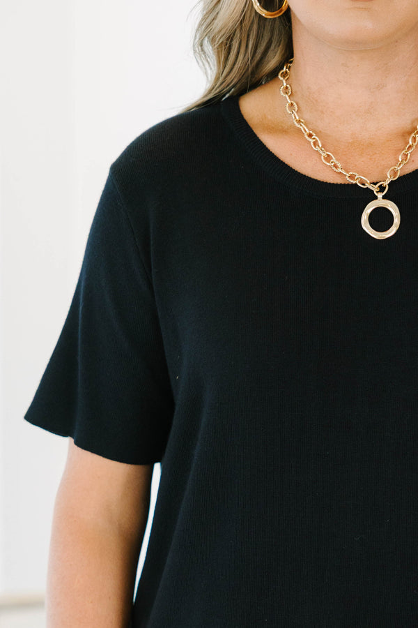 Always Yours Sweater, Black