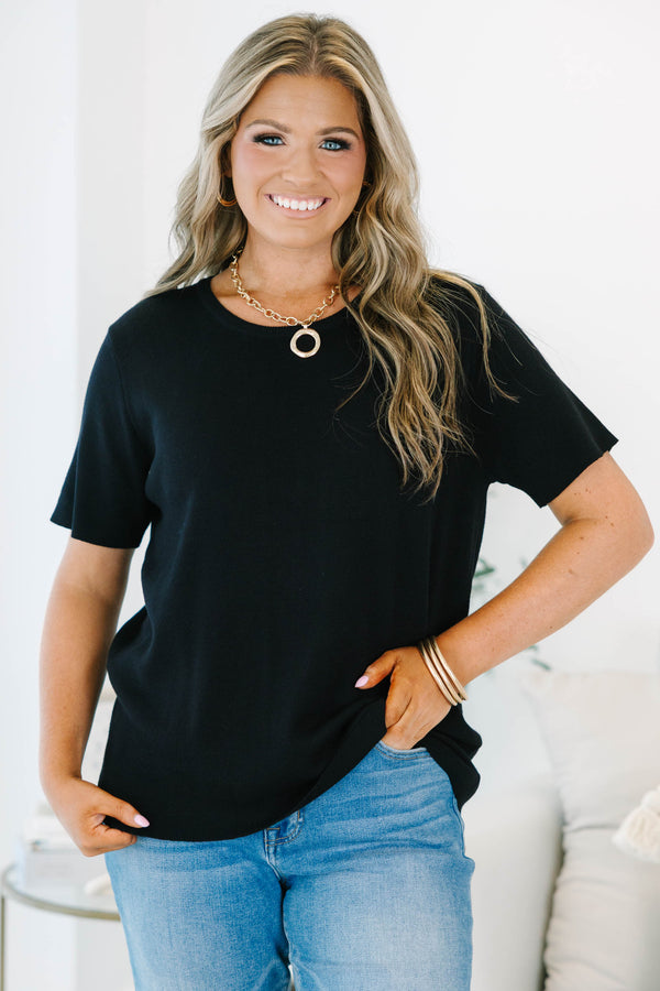 Always Yours Sweater, Black