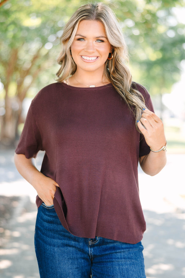 Always Yours Sweater, Brown