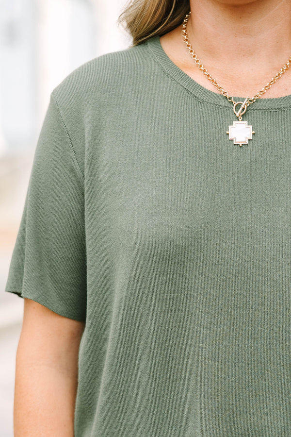 Always Yours Sweater, Olive