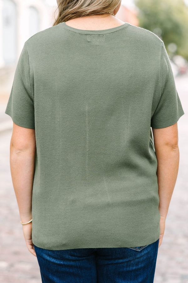Always Yours Sweater, Olive