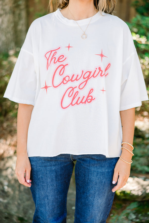 Chic Soul plus size clothing, white graphic tee with 