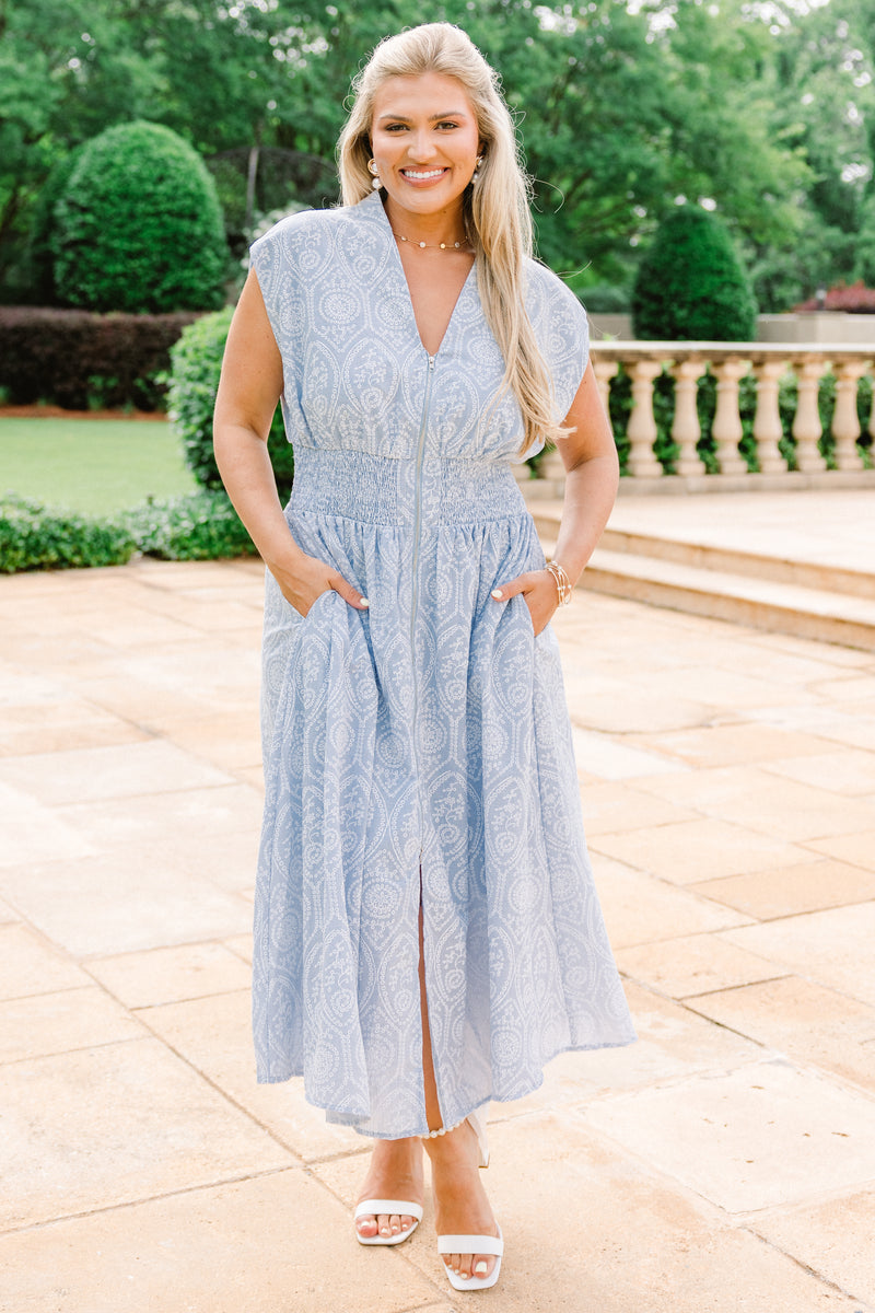 Women's Back & Forth Dress, Blue