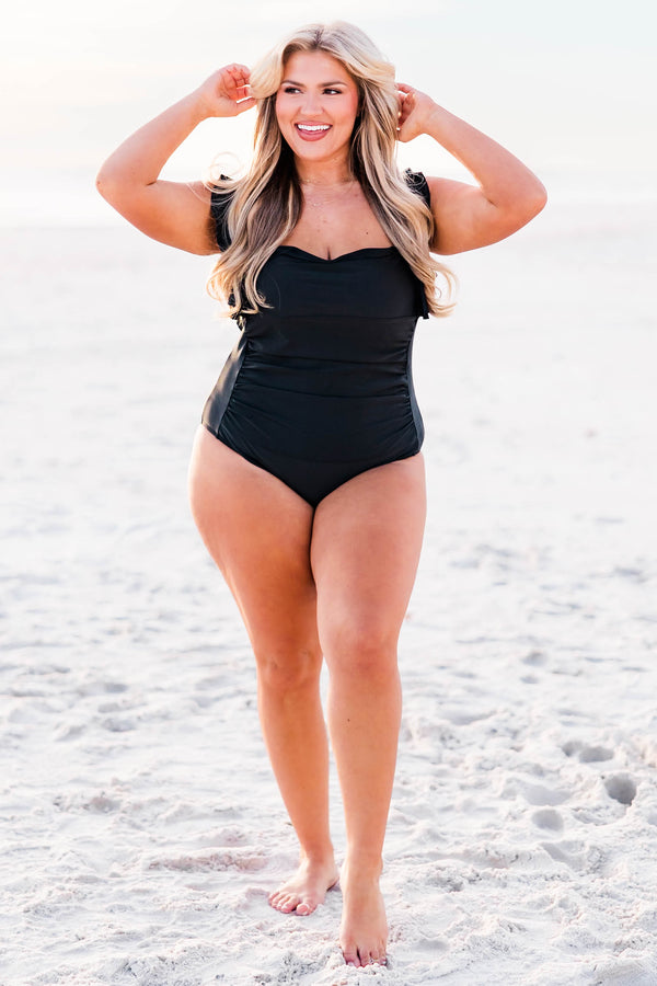 Bahama Beauty Swimsuit, Black – Chic Soul