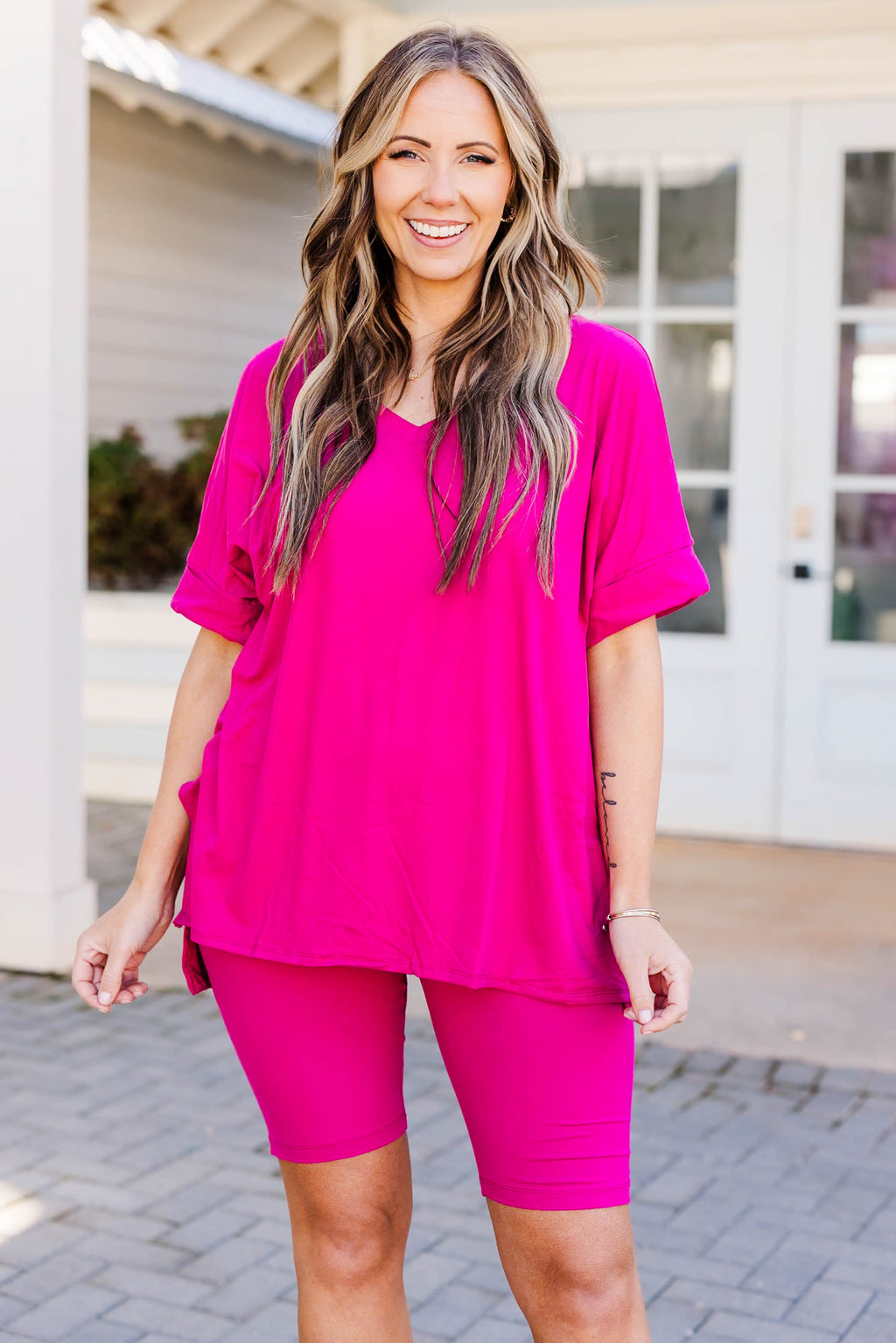 First Place Leggings, Magenta – Chic Soul