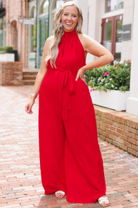 Red Jumpsuits, Red Rompers