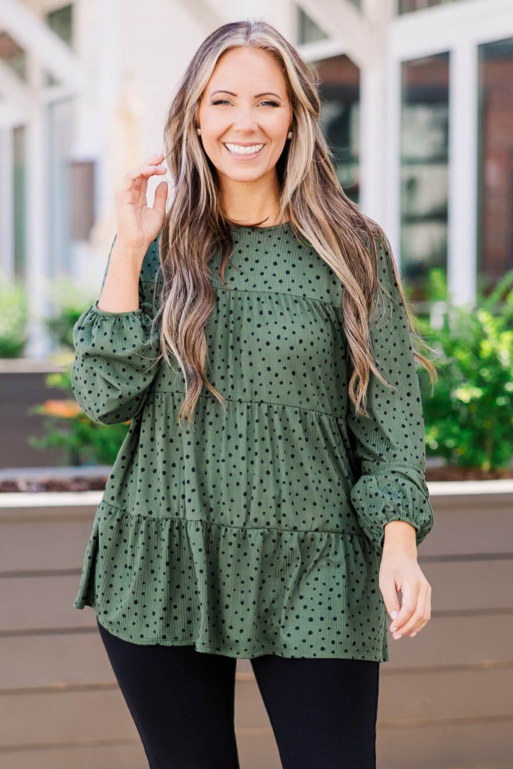 Forever and Always Top, Olive – Chic Soul