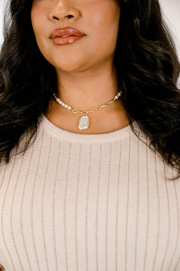 Best One Yet Necklace, Gold