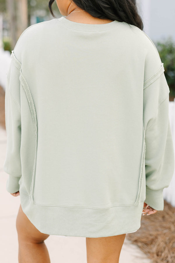 Big Apple Comfy Crew, Light Sage