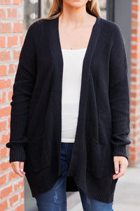 Different For Girls Cardigan, Black – Chic Soul