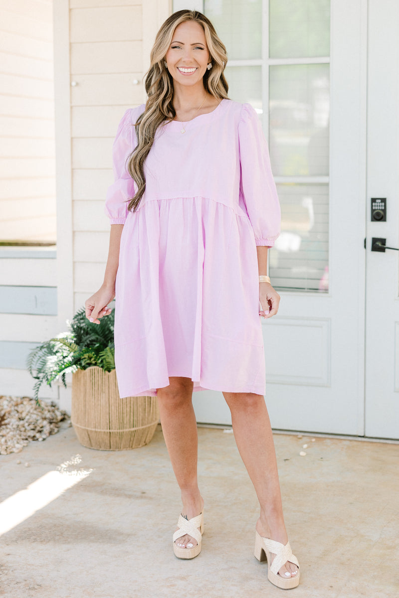 Women's Burning Stories Dress, Purple