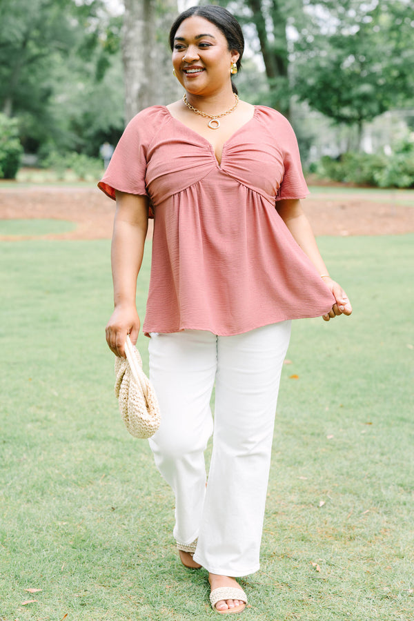 By Any Means Top, Rose