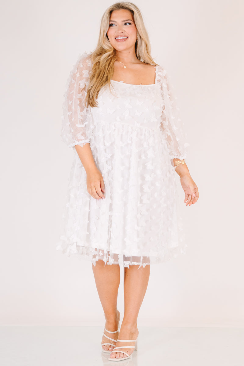 white sheer dress plus size Martina Liana 1303 Plus Size with Overskirt - Bridal Size 16