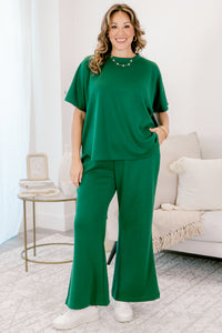 Calm Days Set, Hunter Green – Chic Soul