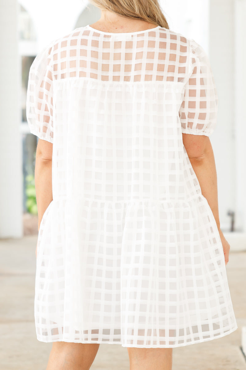 Carefree Love Dress, White – Chic Soul