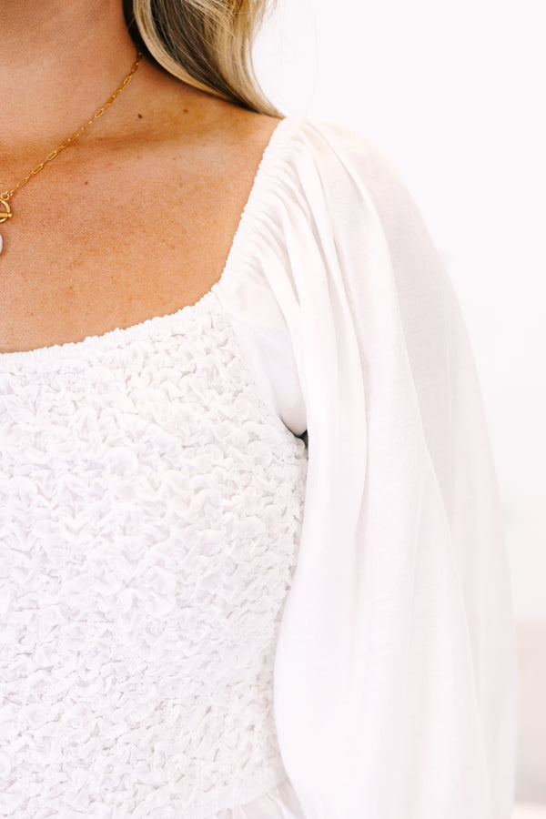 Catching Compliments Top, Ivory
