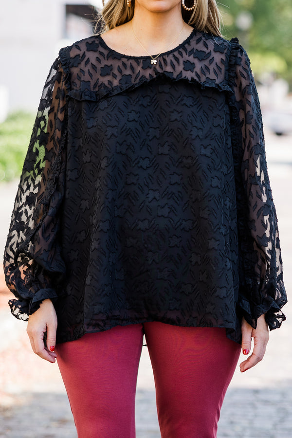 Check Yourself Top, Black