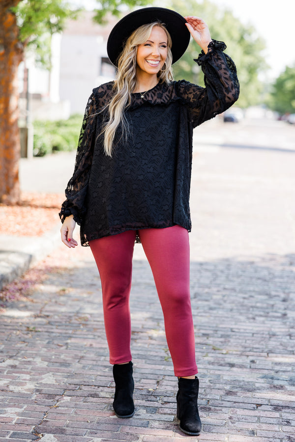 Check Yourself Top, Black