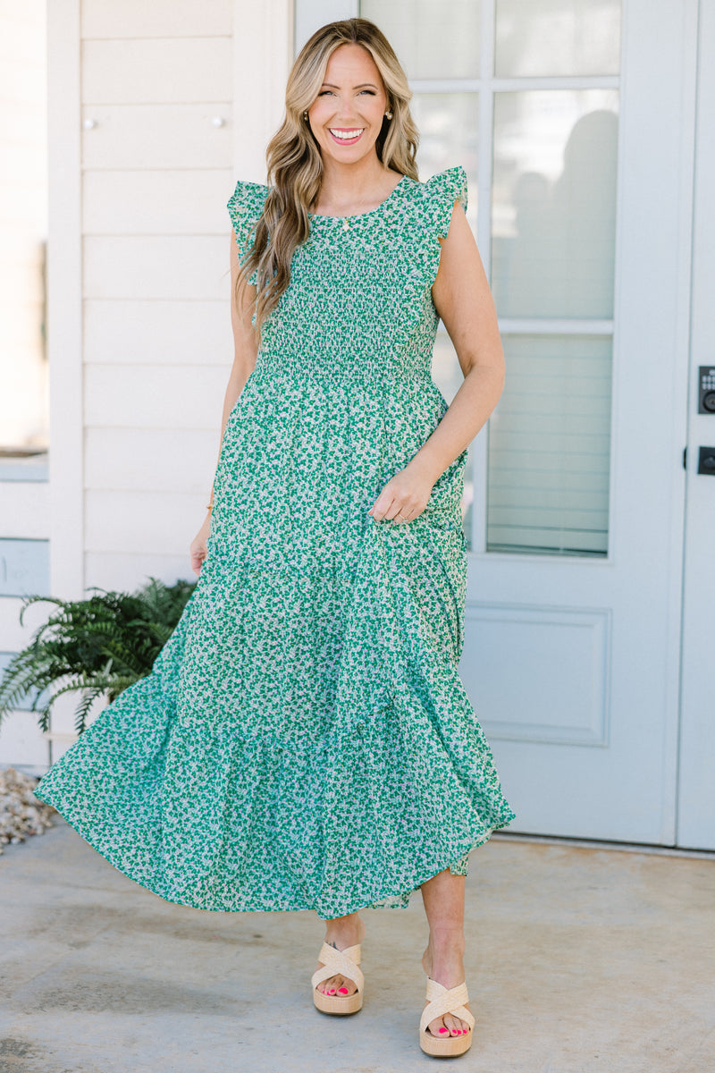 Women's City Is Mine Dress, Green | Size: 1X By Chic Soul Women's City Is Mine Dress, Green | Size: 1X By Chic Soul