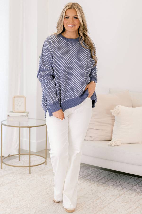 Chic Soul plus size clothing, high rise wide leg white denim