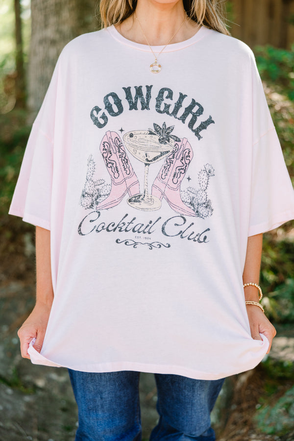 Chic Soul plus size clothing, cream short sleeve graphic tee with the saying 