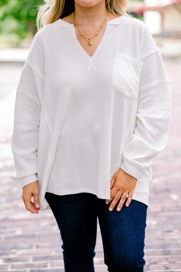 Coffee Dates Top, Oatmeal