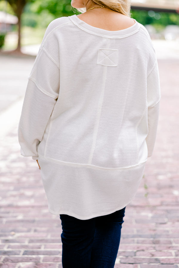 Coffee Dates Top, Oatmeal