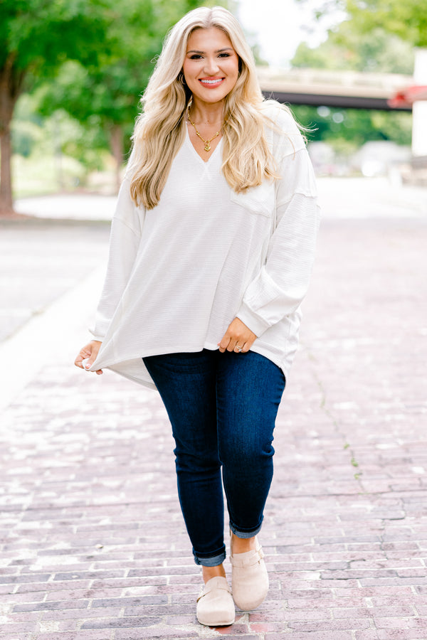 Coffee Dates Top, Oatmeal