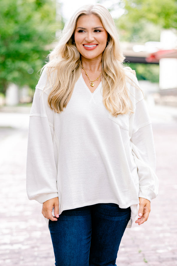 Coffee Dates Top, Oatmeal