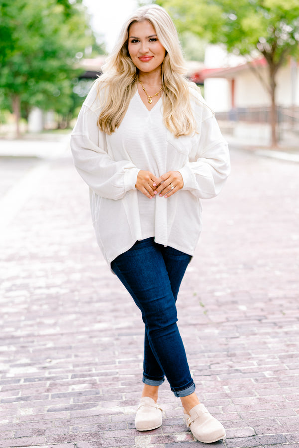 Coffee Dates Top, Oatmeal