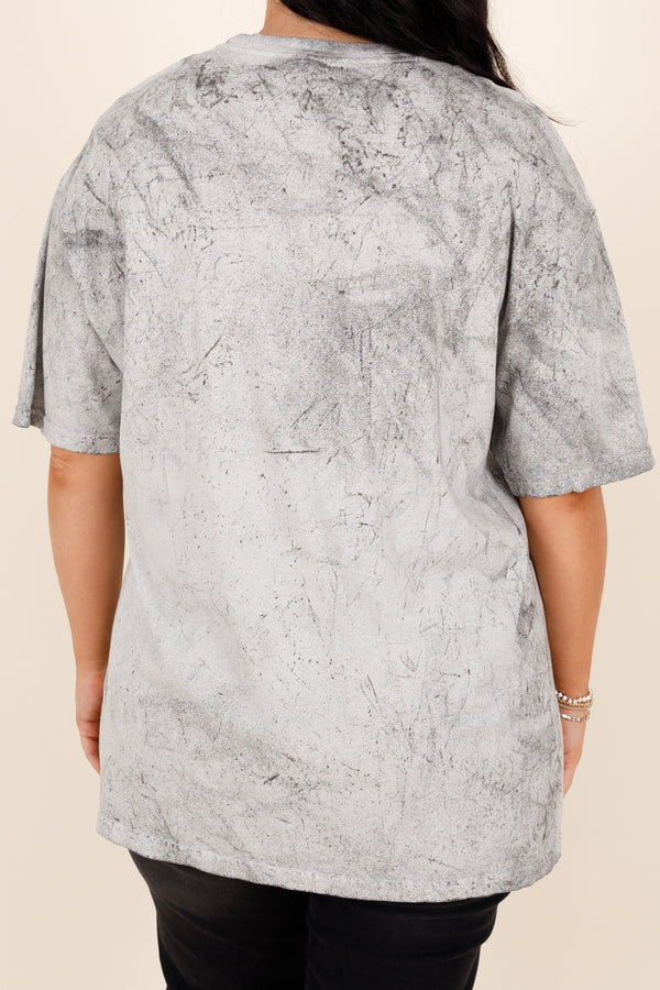 Chic Soul plus size clothing, smoke colored halloween tee